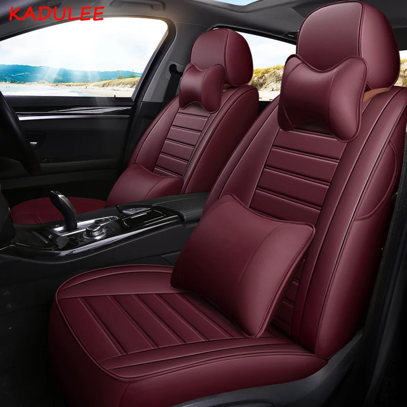 KADULEE пользовательские кожаные чехлы для автомобильных сидений Chevrolet Captiva spark Camaro Malibu XL Cruze автомобильные аксессуары автостайлинг