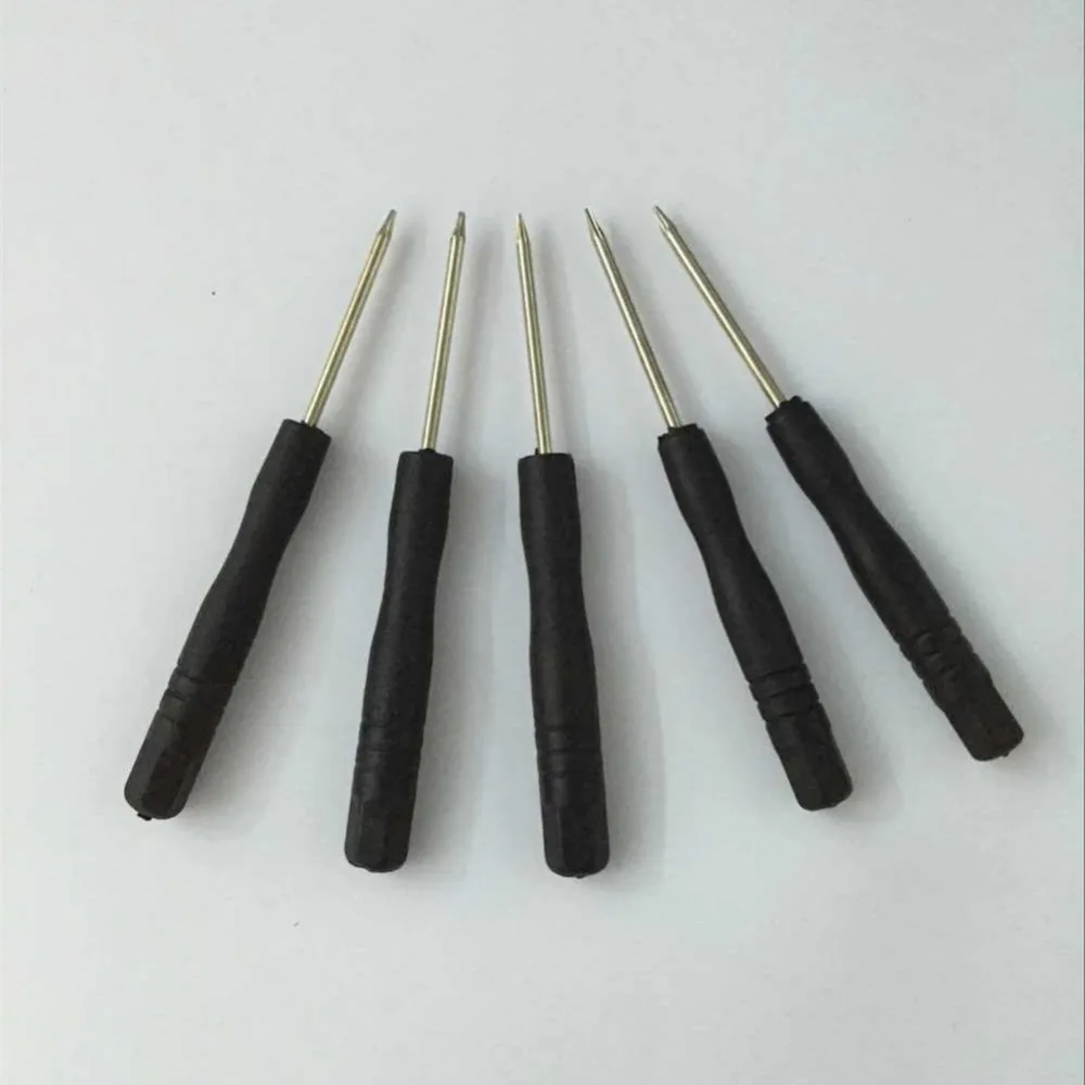 

5000pcs/lot 0.8 mm Black Sticks Pentalobe Screwdriver 5 point star Screwdrivers Pry Opening Tool for iPhone Cell Phone Repair