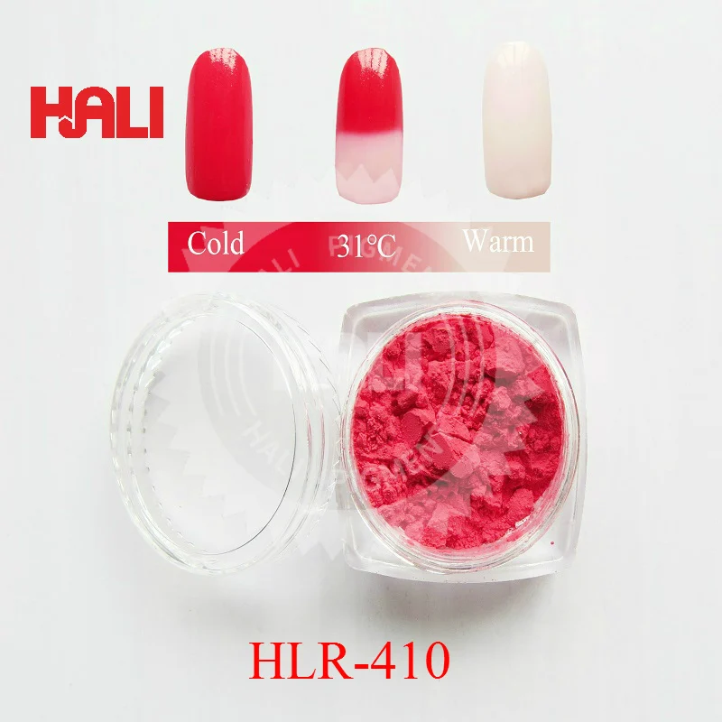 Термохромный пигмент 26 цветов термохромный изменение температуры порошок для