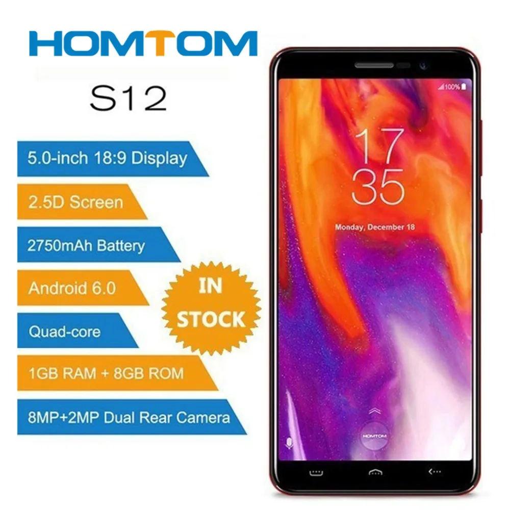 HOMTOM S17 Android 8 1 4 ядра 5 &quot18:9 полный Дисплей смартфон с функцией отпечатков пальцев