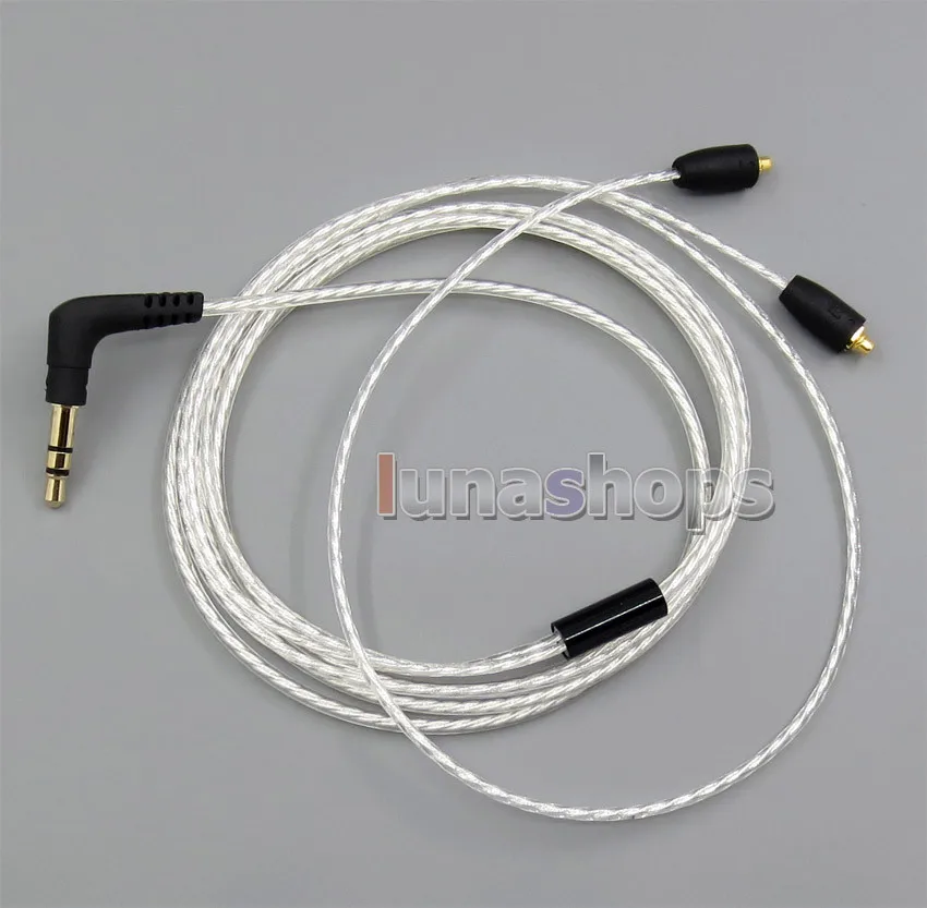 

Lightweight Pure Silver Plated OCC DIY Cable For Pioneer DJE 1500 2000 Headphone LN005058*