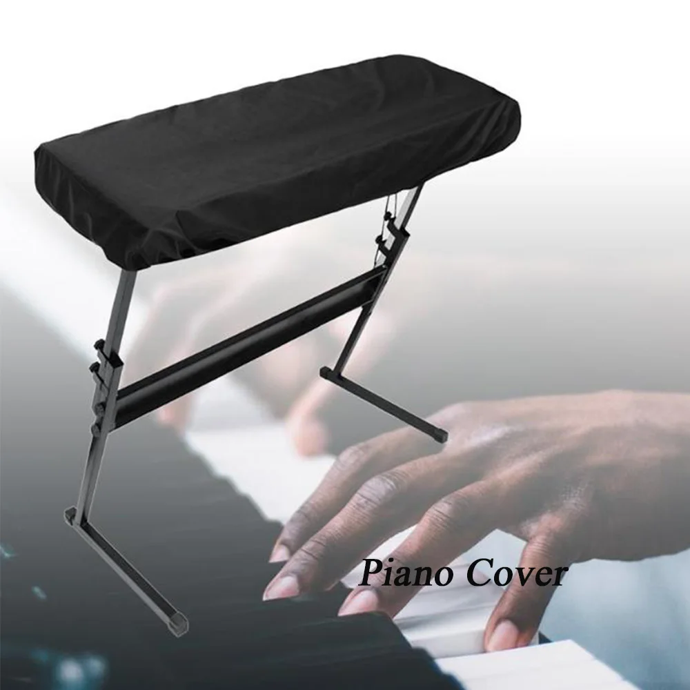 Dust-proof cover for waterproof adjustable piano keyboard for 61/88-key keyboard Piano Covers