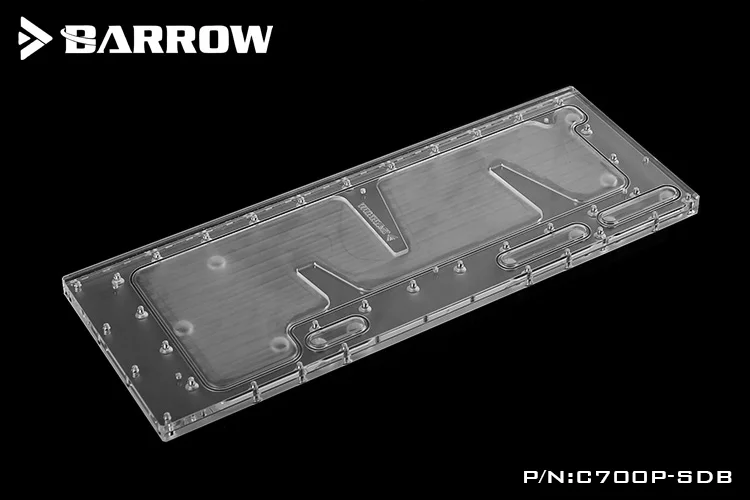 5V 3PIN header RGB Акриловая плата курган в качестве Водного Канала используется для Cooler Master C700P чехол для компьютера используется как для cpu, так и для GPU Блок RGB светильник для AURA - Цвет лезвия: 5V 3PIN header RGB