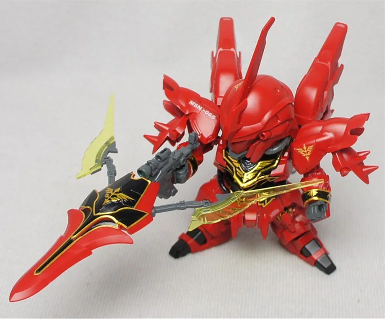 Bandai Gundam SD BB 365 Sinanju мобильный костюм сборные модели наборы фигурки детские