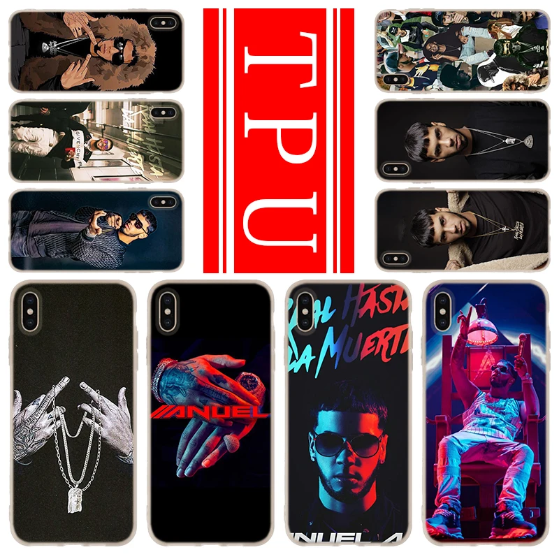

Soft TPU Case For iPhone 13 12 Mini 11 Pro XS Max XR X 8 7 6 Plus SE 2020 S Cover Anuel Aa Ozuna 2020