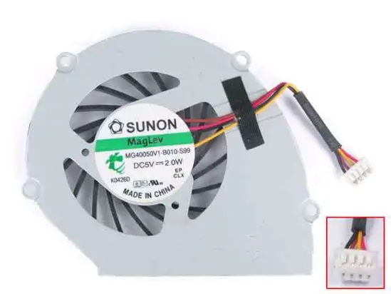 SUNON MG40050V1 B010 S99 DC 5V 2W 4 проводной Сервер вентилятор охлаждения|Кулеры и системы