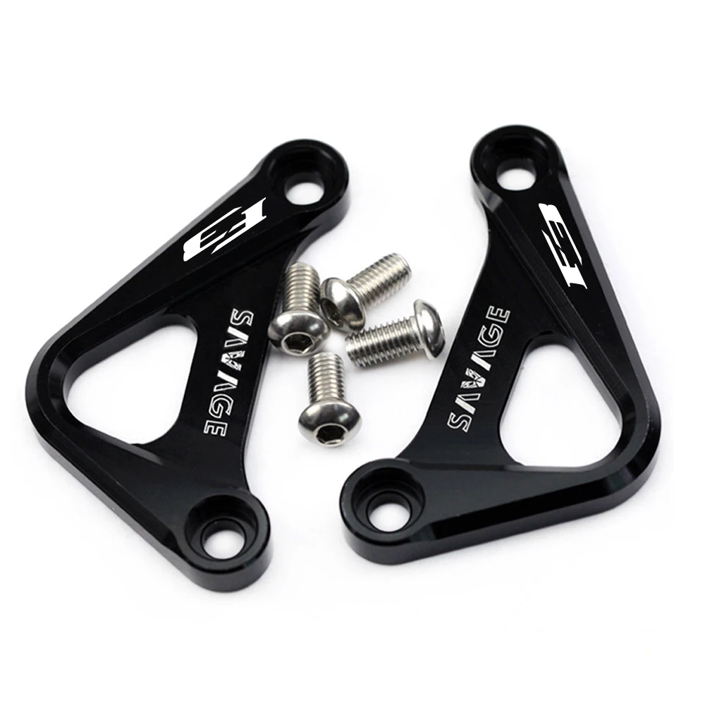 

For MV Agusta F3 675 800 2012-2017 2016 Rear Foot Rest Blanking Plates Motorcycle Parts Footrest Black Footrest