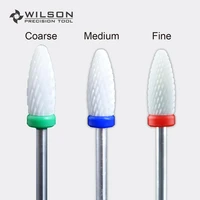 flame bits wilson zirconia ceramic nail drill bits electric manicure drill accessory 610004161000426100043