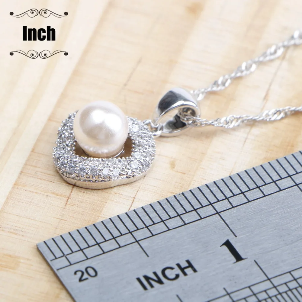 Набор ювелирных изделий для женщин круглые серьги из стерлингового серебра 925