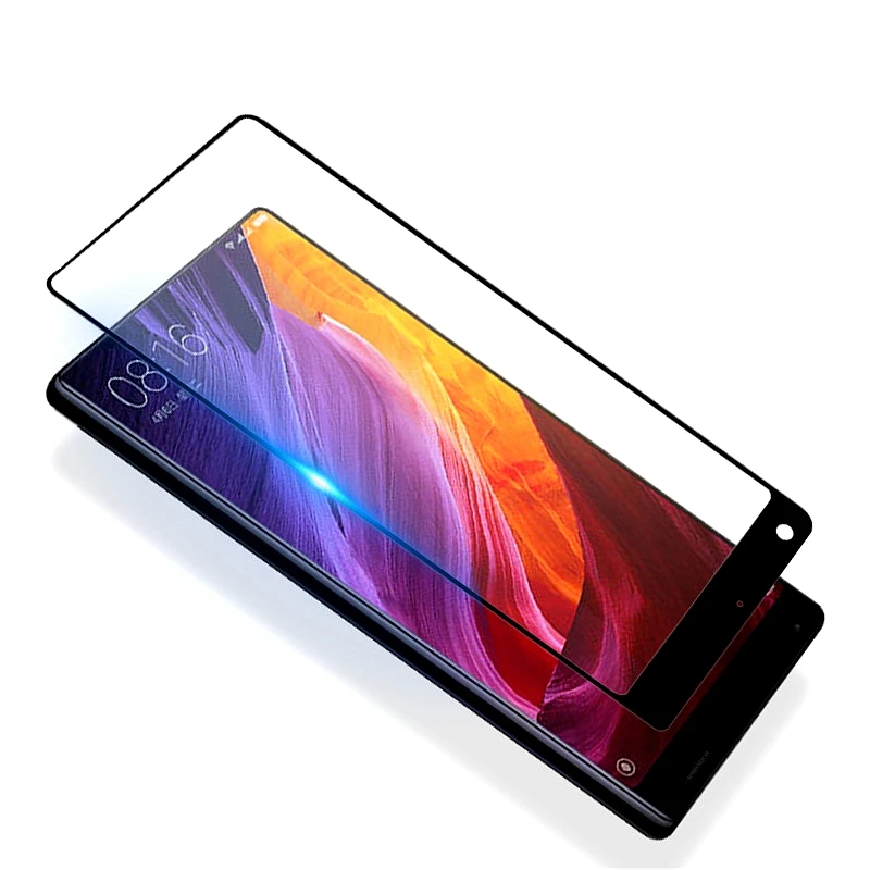 ROROBICO Для Xiaomi Mi Смешивания Pro Закаленное Стекло 99% HD Vision Screen Protector Mix 9 H Твердость