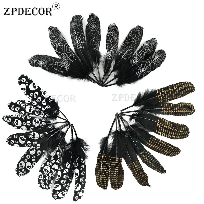 6 ~ 8 дюймов 15 20 см узор из гусиного пера|Перо| |