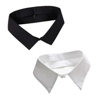 classic blackwhite collar shirt fake collar tie vintage detachable collar false collar lapel blouse top womenmen clothes acces
