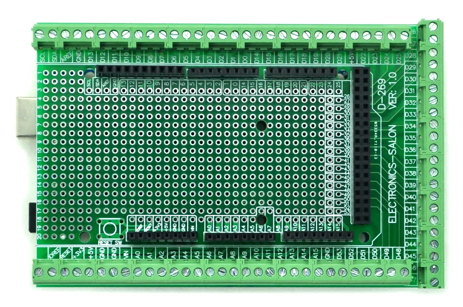 Прототип винт/Клеммная колодка щит комплект для MEGA-2560 R3