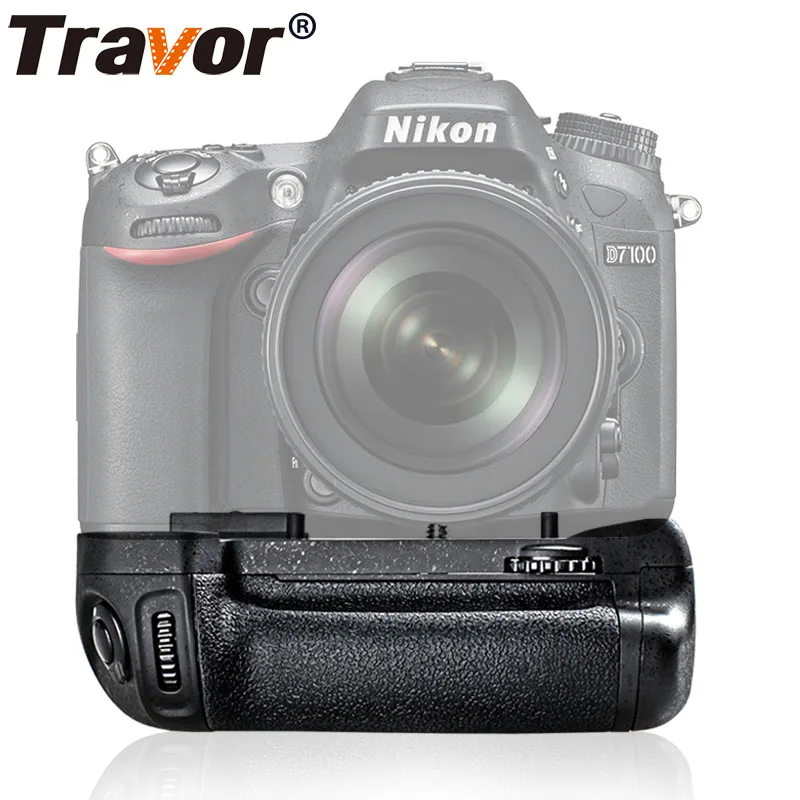 Travor Вертикальная Батарейная ручка держатель для Nikon D7100 D7200 DSLR камера работает с EN-EL15 батареей как MB-D15 MBD15 MB D15