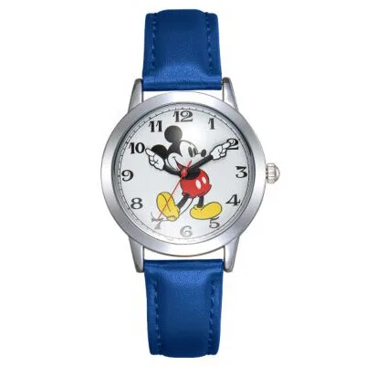 Часы Disney женские наручные с Микки Маусом модные брендовые повседневные