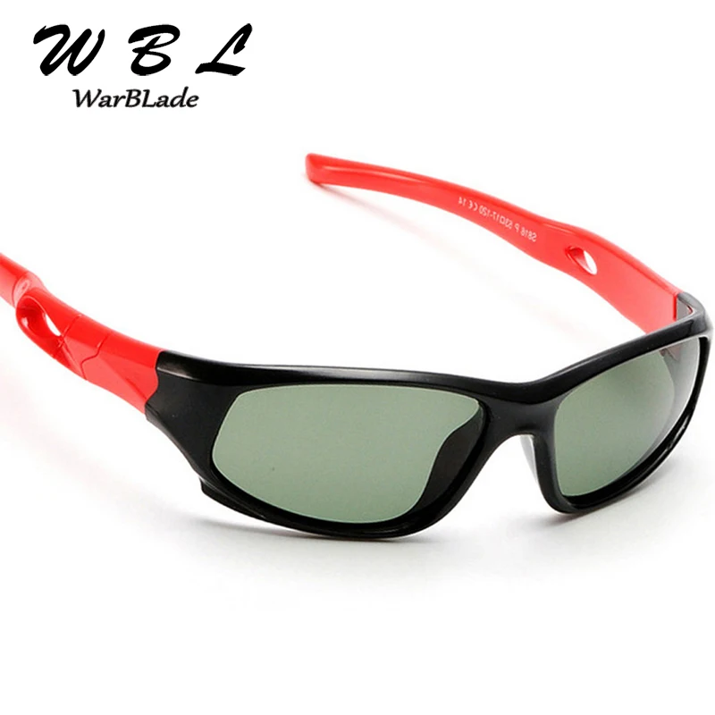

WarBLade Child Sport Sun Glasses 100%UV Goggles Brand TAC Flexible Kids Sunglasses Polarized Boy Girl Oculos De Sol Gafas