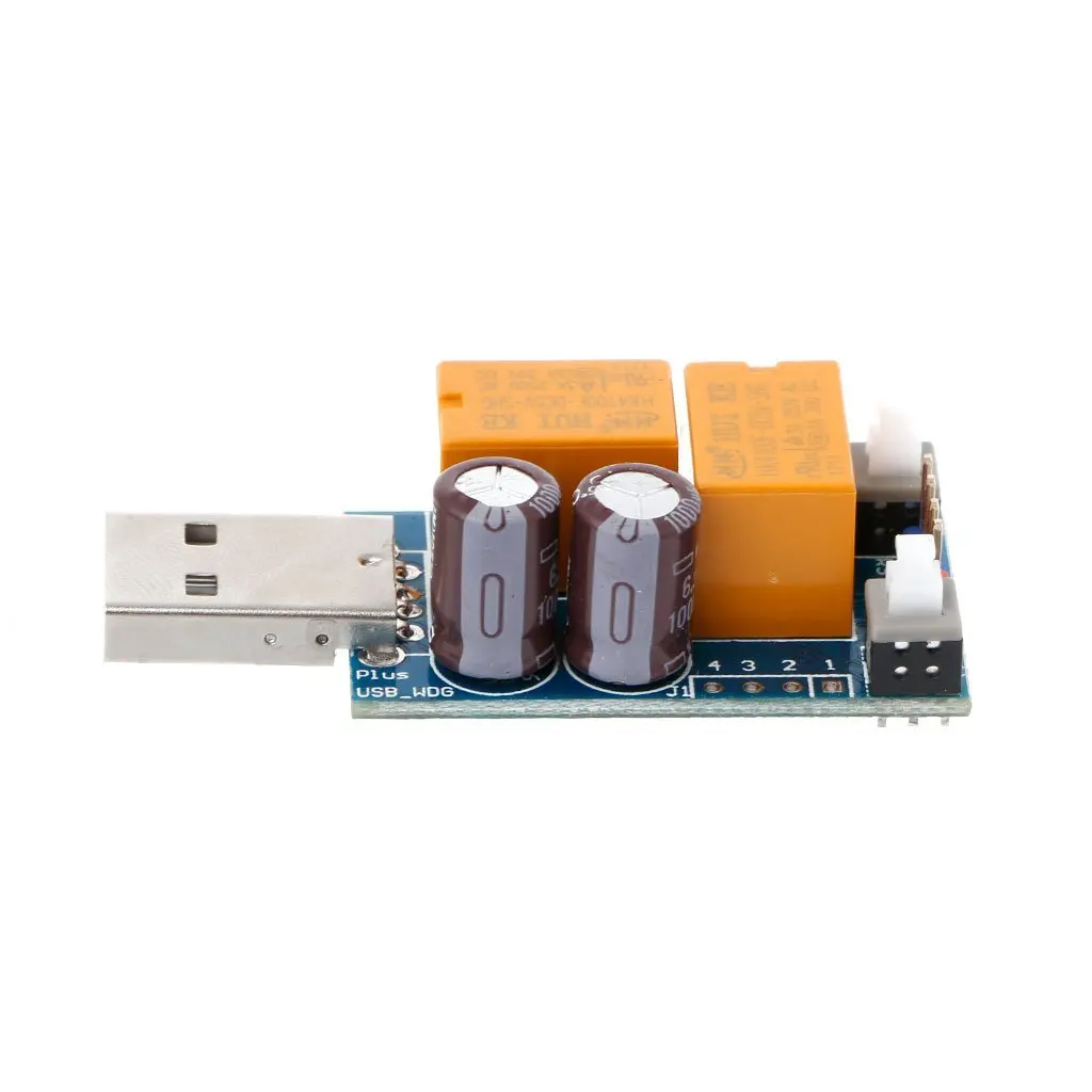 Новое двойное реле 2 8 Plus USB компьютерная Сторожевая карта без помощи компьютера