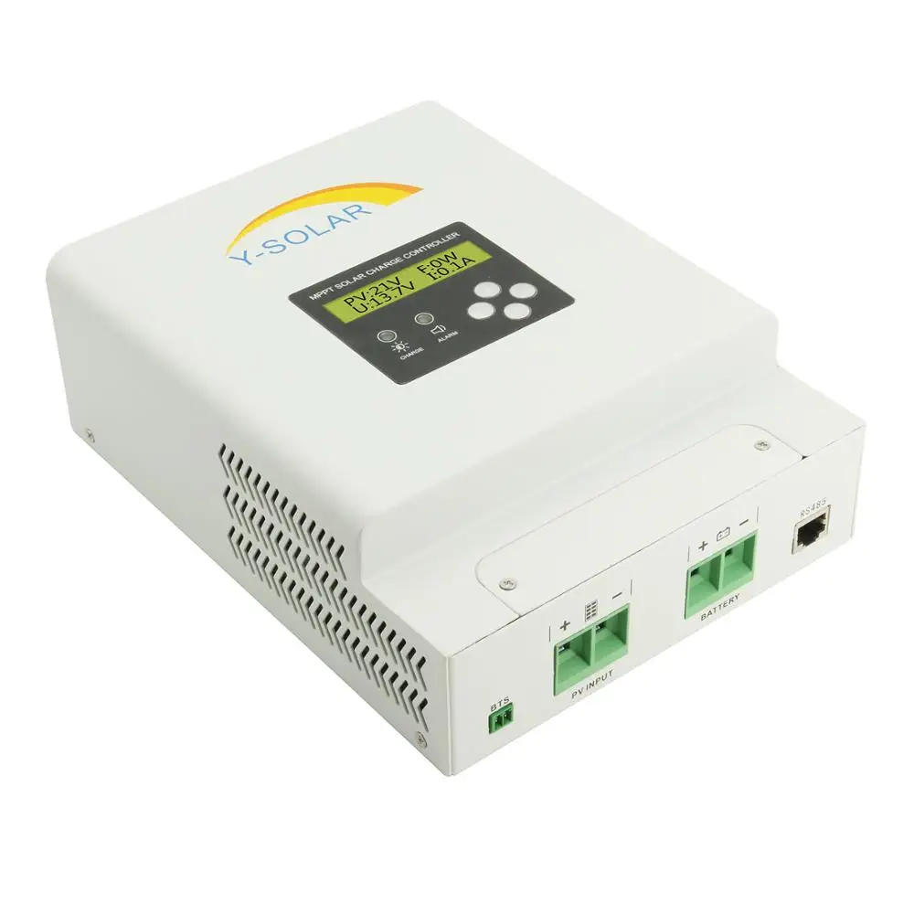 Солнечный MPPT 60A 48/36/24/12 В dual fan рассеивания тепла интеллектуальной зарядки