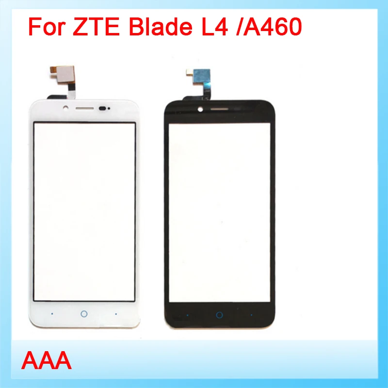 Сенсорный сенсор для ZTE Blade L4 A460 сенсорный экран стекло дигитайзер Передняя