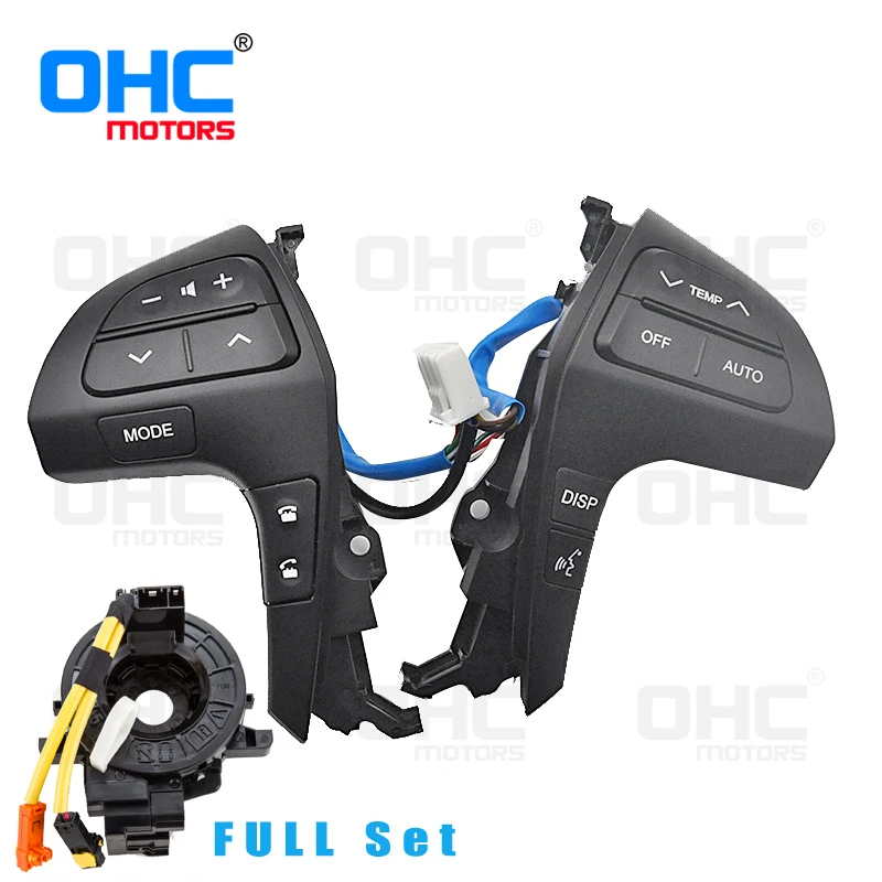 Первоклассное качество рулевого колеса переключатели кнопки для Toyota Camry/Hilux Vigo/Highlander/Innova/Premio OHC Motors OE качество