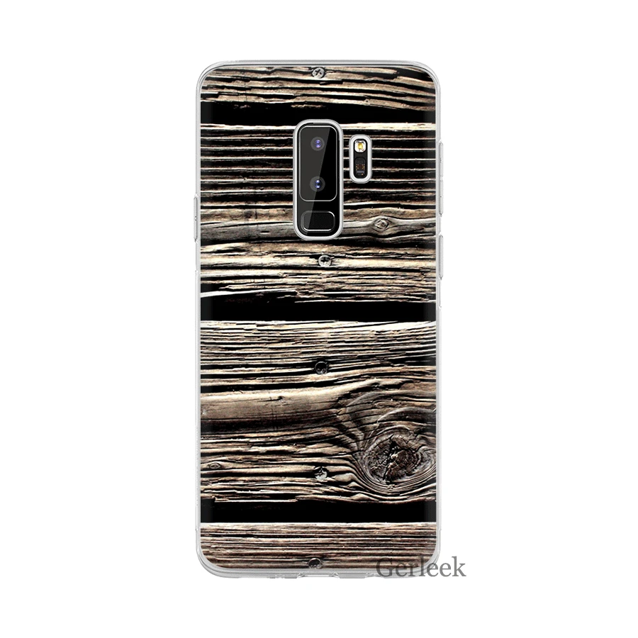 Чехол Desxz с рисунком текстуры дерева для samsung Galaxy A3 A5 A6 A7 A8 A9 A10 A30 A40 A50 A70 защитный