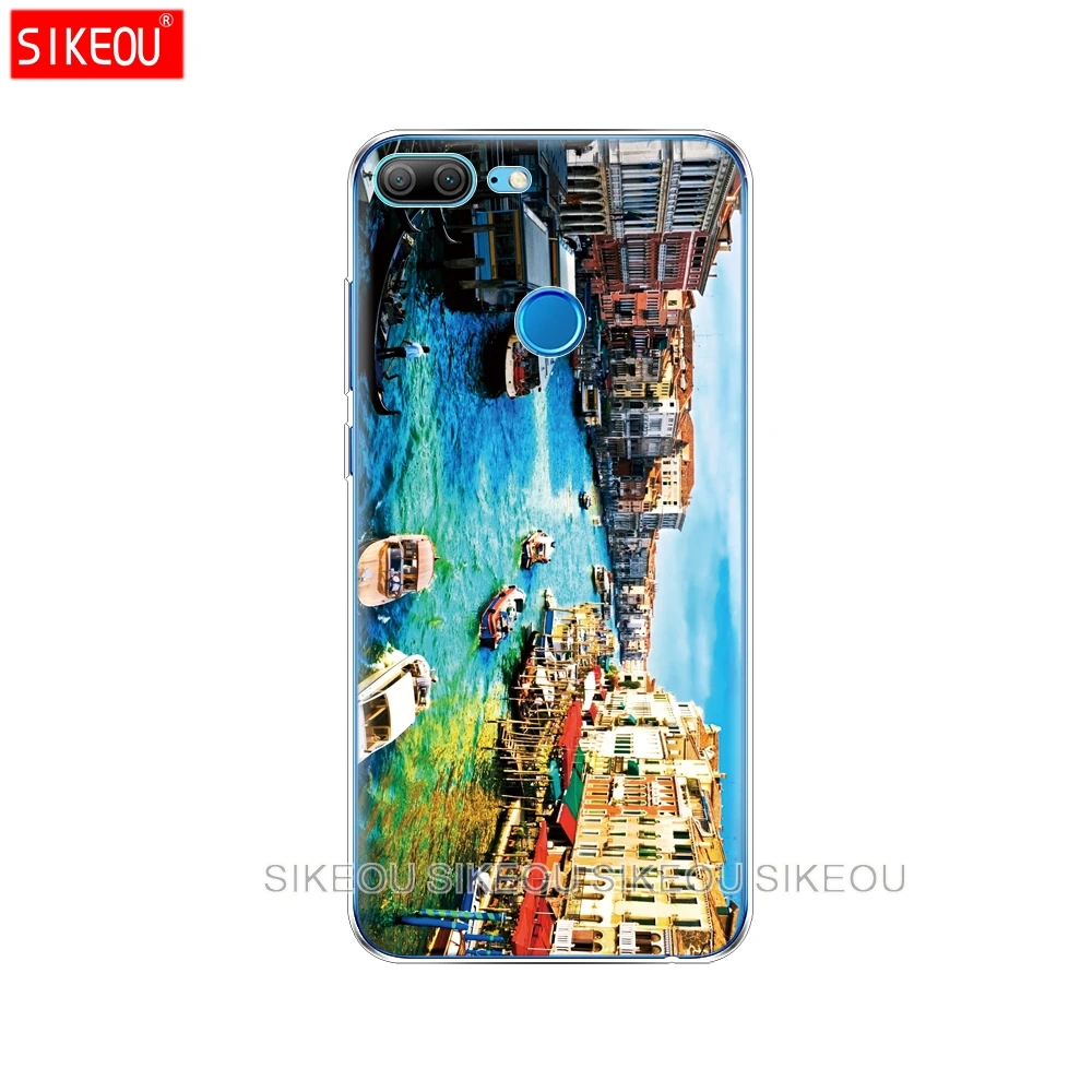 Силиконовый чехол для телефона Huawei Honor 10 V10 3c 4C 5c 5x 4A 6A 6C pro 6X 7X 6 7 8 9 LITE Италия Венеция
