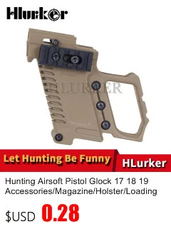 Hlurker охотничий Страйкбол M4 AR15 воздушная винтовка красная точка прицел Зрительная труба прицел/20 мм Пикатинни прицел крепление/Передняя рукоятка пистолет