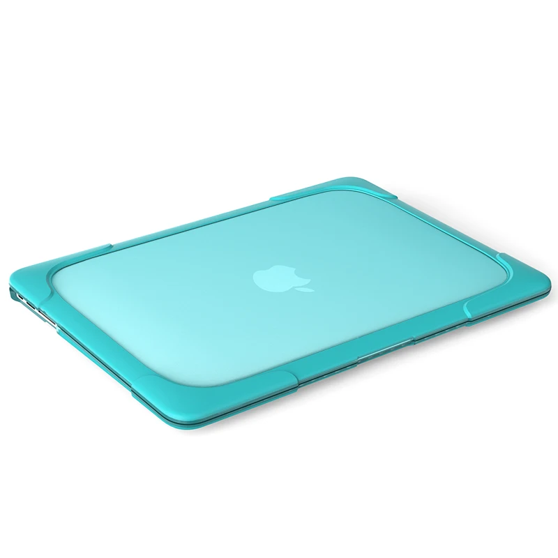 Для Apple MacBook Air Pro retina 11, 12, 13, 15 дюймов чехол с подставкой, защитный чехол с твердой поверхностью, ударопрочный, теплоизлучающий