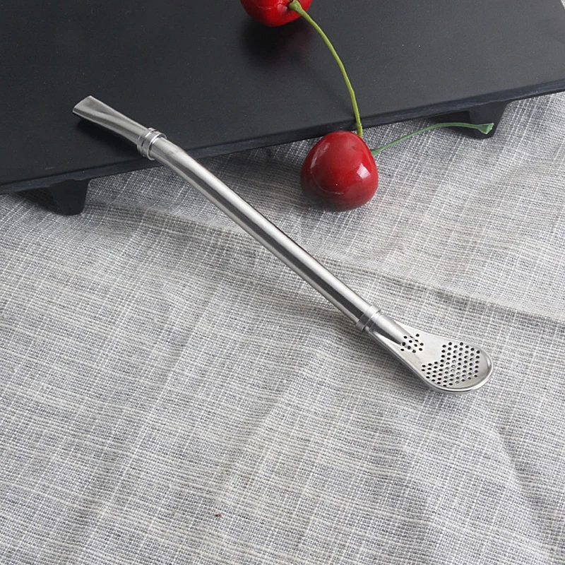 304 нержавеющая сталь соломенный зеленый цвет фильтр для чая коктейльный кофе