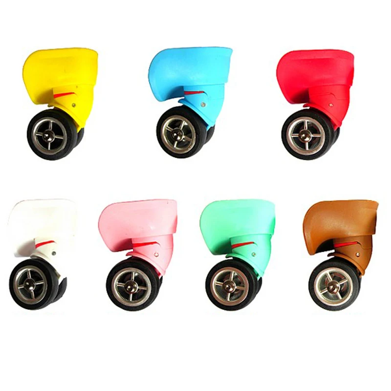 1 пара левый правый чехол на колесиках маленький универсальный для путешествий