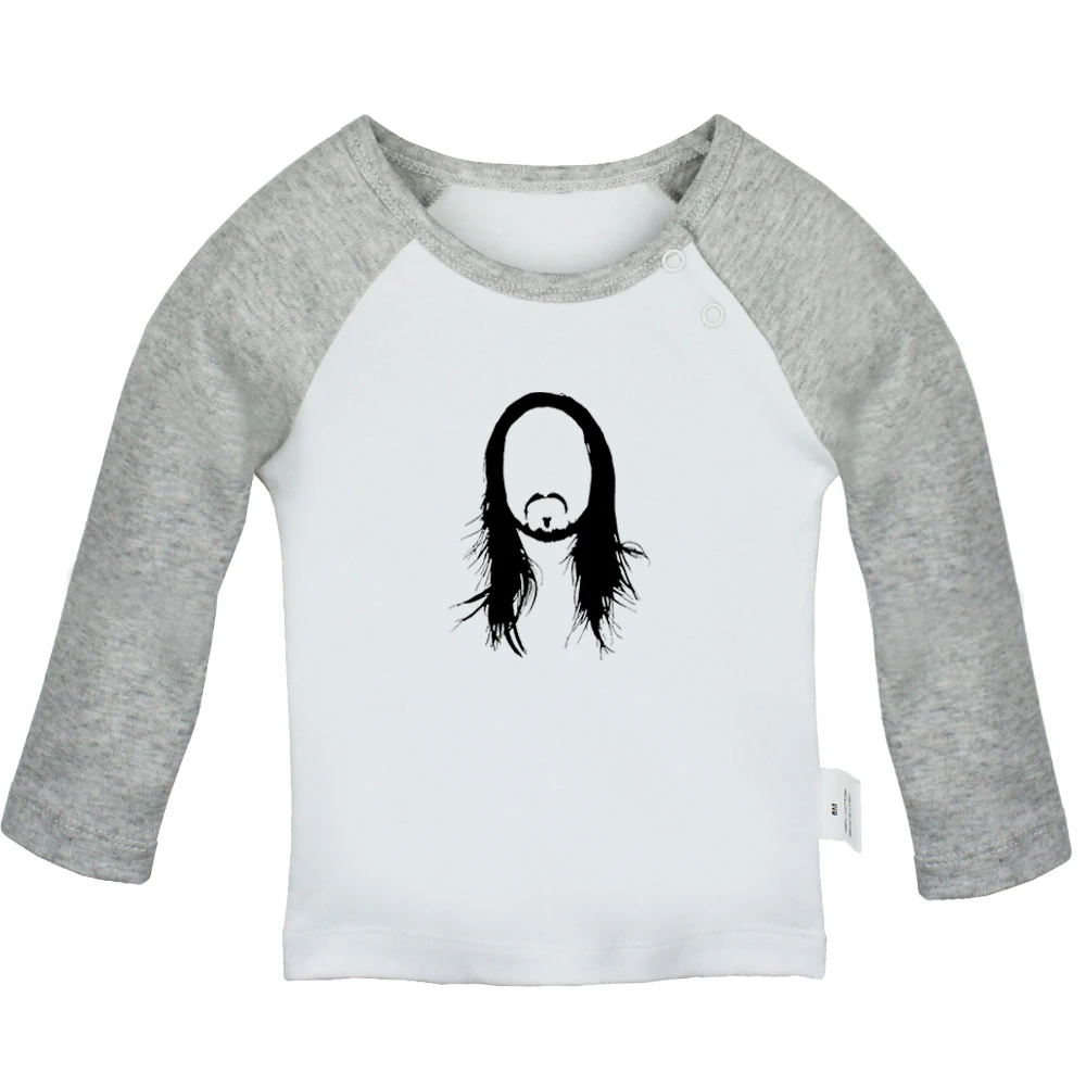 YbBabyYCG022C Aoki Silhouette BVB/футболки для новорожденных с изображением головы покемона, лошади, эскизов, ледовитых обезьянок, футболки с длинными рукавами для малышей - Цвет: YbBabyYCG022C