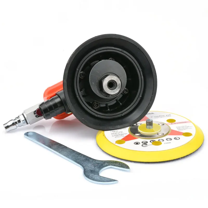 Вакуумный тип 125 мм пневматический шлифовальный 5 дюймов диска Песок машина