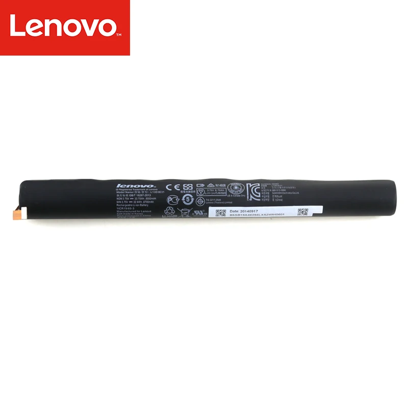 Оригинальный аккумулятор для ноутбука Lenovo YOGA 10 B8000 B8080 Series Tablet L13C3E31 L13D3E31 3 75 V 9000mAh |
