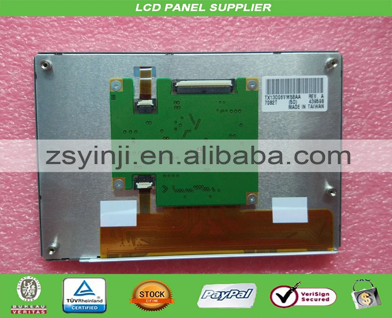 5 дюймовая TFT ЖК панель TX13D06VM5BAA 800*480|ЖК-модули| |