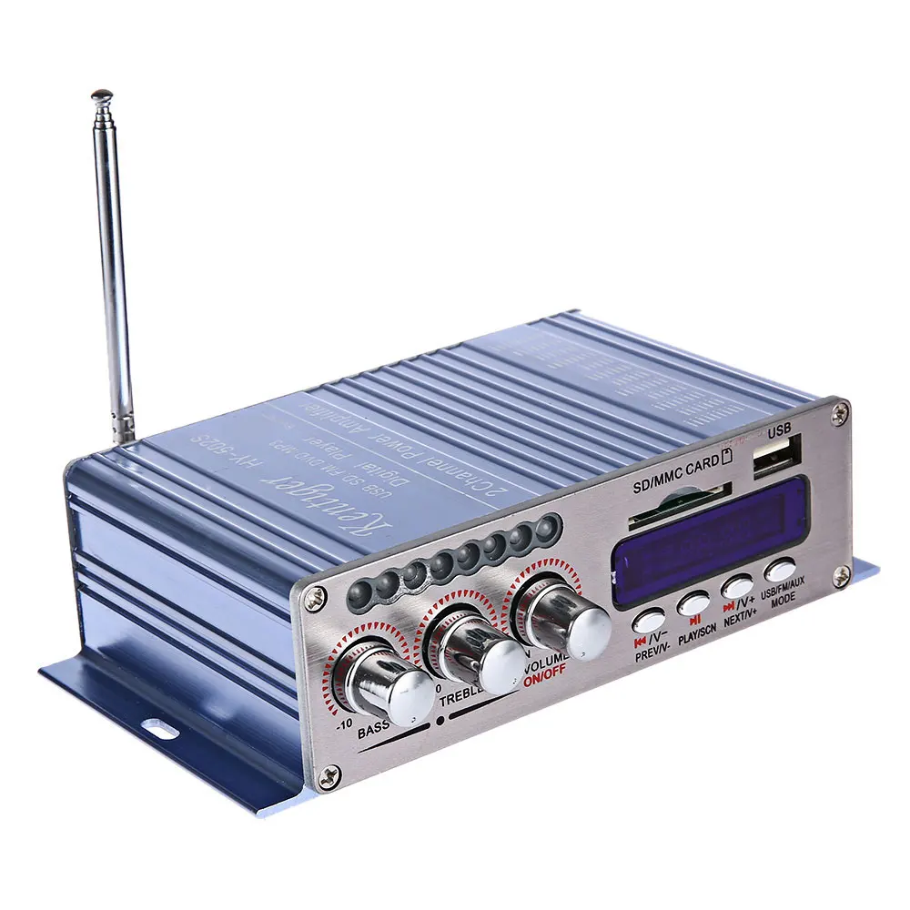 Усилитель Kentiger HY 502S 2CH Bluetooth Hi Fi супер выход баса мощность с пультом