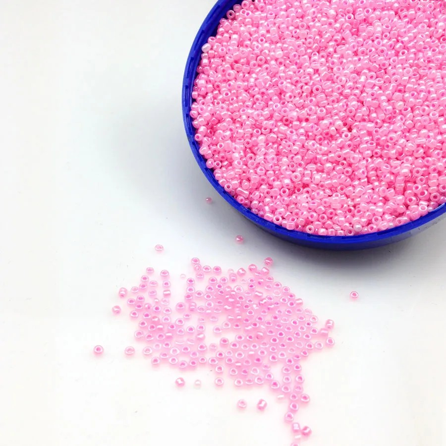 

16 г 1000 шт. 2 мм AB темно-розовые цветные круглые непрозрачные бусины россыпью из стекла Cezch стеклянные бусины ручной работы ювелирные изделия ...