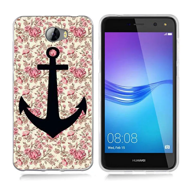 For Huawei P9 Lite/P10 Lite Y5 ii Y5ii Cover/5A LYO-L21/Y6 II Fashion Flower Cactus TPU Soft Silicone Back Cover Cases A803 |