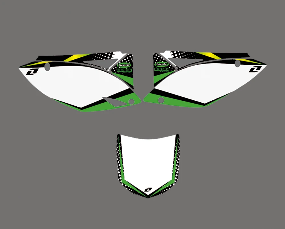 Набор наклеек с графическим изображением команды для Kawasaki KX450F KXF450 KX 450F 450 F 2009 2010