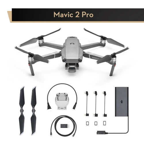 Mavic 2 Pro DJI Mavic Pro 2 зум Долли зум Камера Дрон 48MP 2X оптический зум гиперлапс RC Вертолет FPV Квадрокоптер - Цвет: Mavic 2 Pro