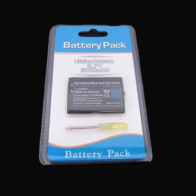 100% Новый 3 7 в 2000 мАч Аккумуляторный блок питания замена с инструментом для