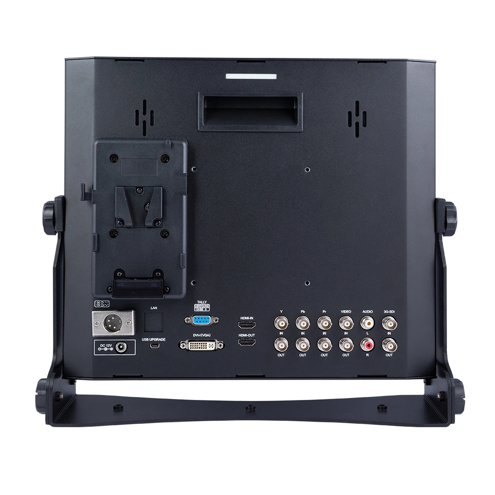 3G-SDI HDMI трансляционный монитор HD 1024x768 с AV YPbPr Peaking Focus 15-дюймовый ЖК-монитор