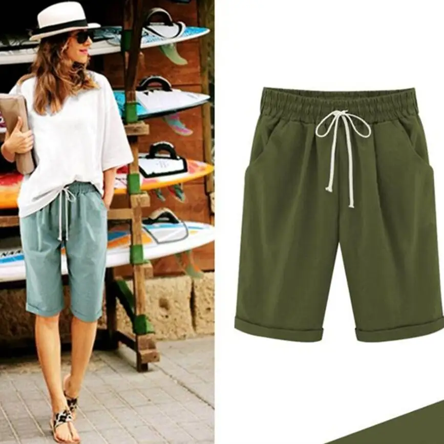 Брюки женские летние/осенние однотонные до колен|colored pants|knee length trouserspants knee |