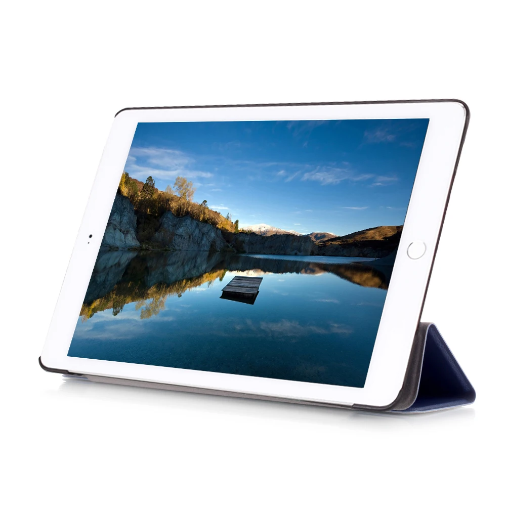 Gooyiyo-Лидер продаж для Apple iPad mini 4 Магнит флип кожаный чехол Три Folio складной Tablet