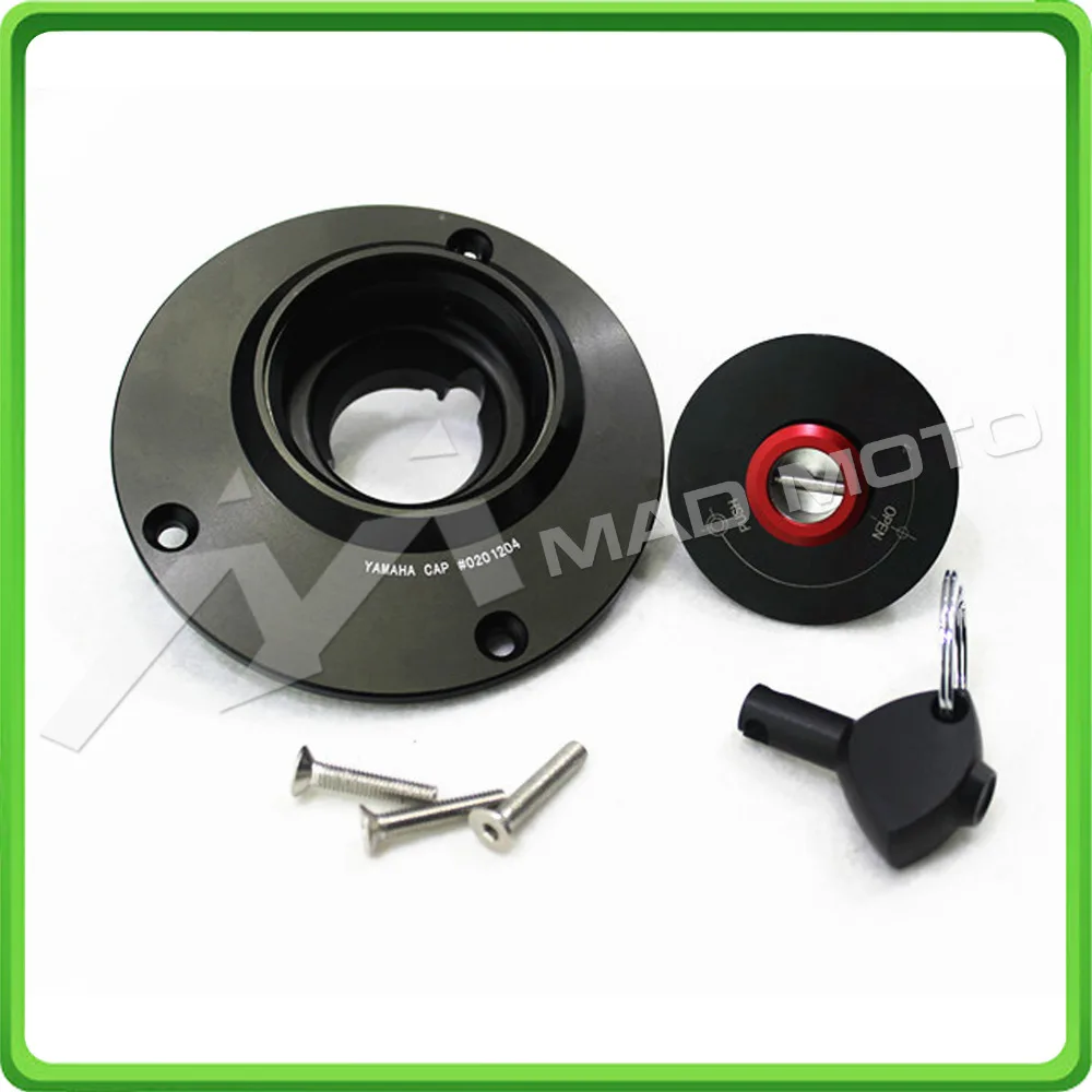 Крышка Fule/колпачки для бензобака MAD MOTO CNC подходят Yamaha YZF R1 R6 FZ8 MT 03 09 FZ1 / FAZER FZ6 XJR 1300