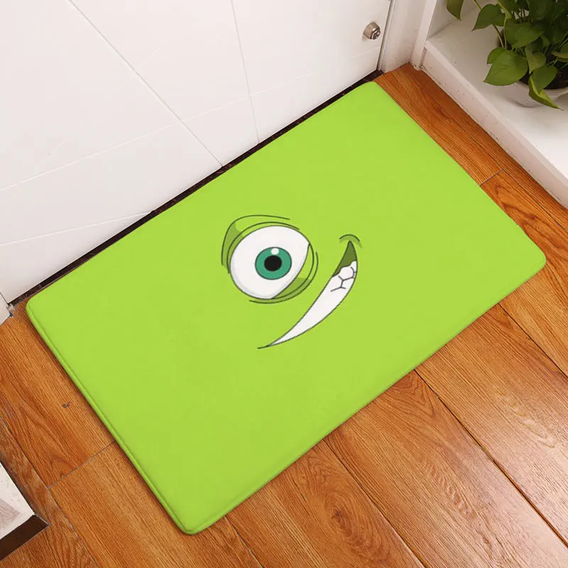 Monily фланелевый водонепроницаемый Противоскользящий дверной коврик простые