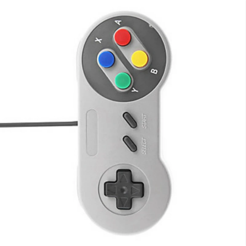 Универсальный проводной игровой контроллер, классический USB игровой джойстик, Джойстики для ПК, видеоигры, контроллер для nintendo SNES