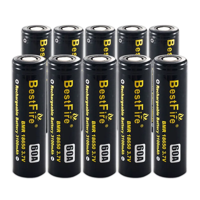 18650 Батарея 3 7 V литий ионная батарея 3100mAh 60A для Smoant Battlestar Innokin iTaste Kroma Vapor Storm V80 ECO Vape