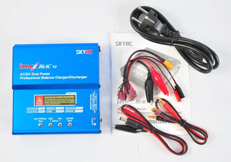 100% Оригинальный SKYRC iMAX B6AC V2 AC/DC Dual Power RC Battery Balance Charger /Dis charger для LiPo/LiFe/LiIon/NiMH/NiCd|skyrc