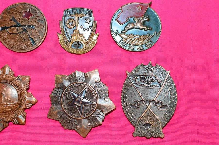 Памятная медаль в китайском стиле 10 шт.|medals military|medal awardmedal war |