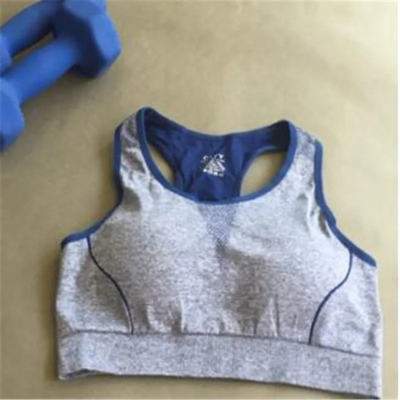 100pcs/Fitness Ladies Girls Running Gym sports Bra Tops Custom Logo Crane Exercise Workout Women Sports Bra